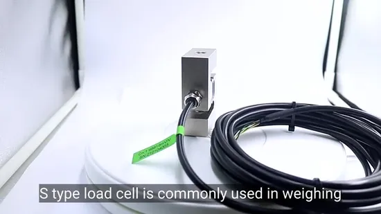 50~5000kg S Type Tension Compression Pull Push Load Cell 