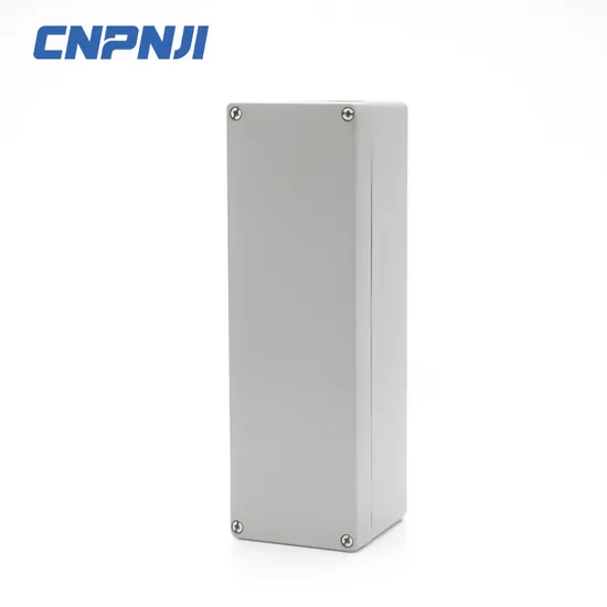 Robust Aluminum IP67 Enclosure: 160*160*70mm Extruded Box Ideal for Electrical Connections and Button Integration 