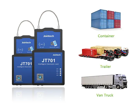 GPS Container Electronic Lock Seal Tracker for Cargo Position and Cargo Security Monitoring Solution 