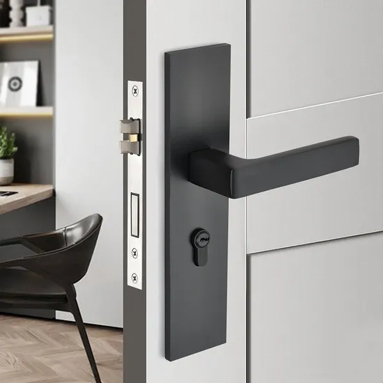 Waterproof Tuya WiFi APP Smart GPS Door Lock Biometric Lock Fingerprint Door Handle Digital Keyless Locking Plate 5% off 