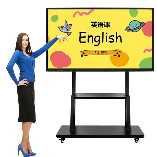 Hot Selling Interactive 4K Display Panel Board Divice Wireless Digital Smart Whiteboard 