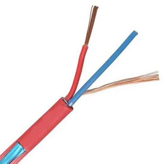 UL Listed 2C 1.0mm2 Solid Copper PVC Twisted Pair Fire Alarm Cable 