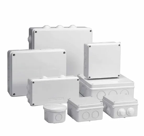 Waterproof ABS Case IP65 Electrical Junction Box with Rubber Plug 