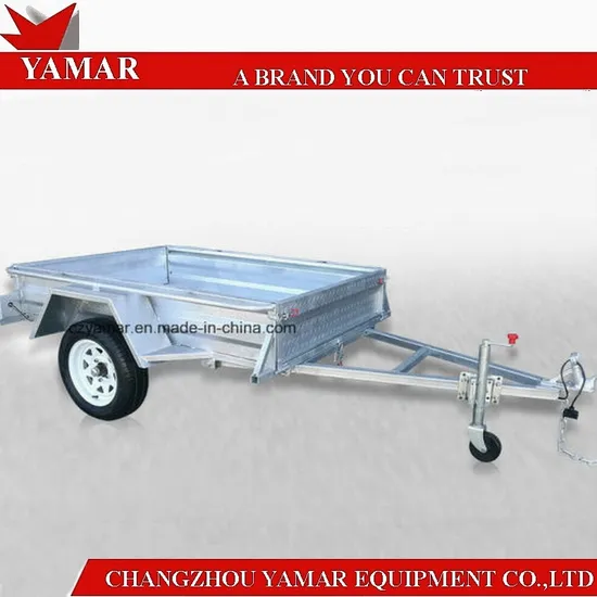 7X5 Economy Galvanised Box Trailer 