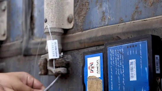 Jointech Jt701 Container GPS Remote Control Rechargeable Padlock GPS Smart Lock Factory 