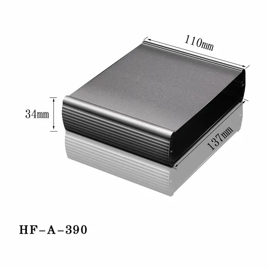 Custom Die Casting Case Power Aplifier Extruded Aluminum Enclosure 