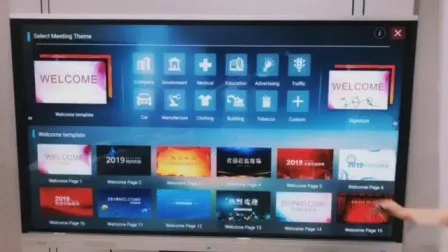 Board Divice Interactive Flat Panel All One Meeting Touch Smart Whiteboard 